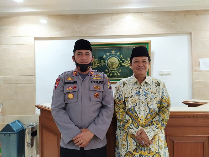 Kapolsek Medan Helvetia Dapat Undangan Khusus dari PBNU