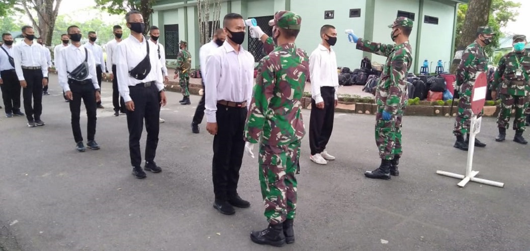 Rindam I/BB Tempat Seleksi Penerimaan Calon Bintara Pk TNI AD TA. 2020 untuk Tingkat Pusat