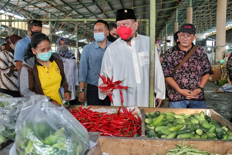 Hari Pangan Dunia, LaNyalla Mattalitti Kunjungi Puspa Agro