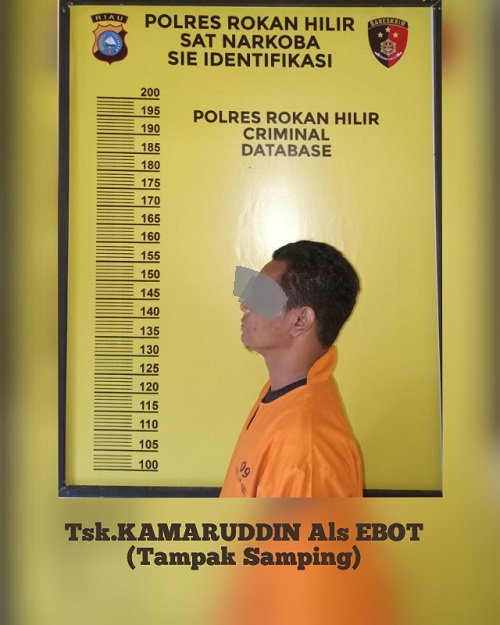 Jajaran Satuan Reskrim Narkoba Polres Rohil Berhasil Tangkap Residivis yang Menjadi Kurir Kasus Dugaan Tindak Pidana Narkoba Jenis Ekstasi