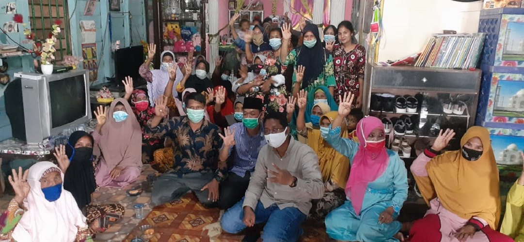 Jhony Charles Siap Pasang Badan, Warga Palika Siap untuk Menangkan AMAN