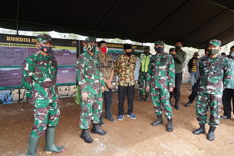 Korem 071/Wijayakusuma Membangun Sentra Perekonomian Masyarakat dalam Makmurkan Masyarakatnya