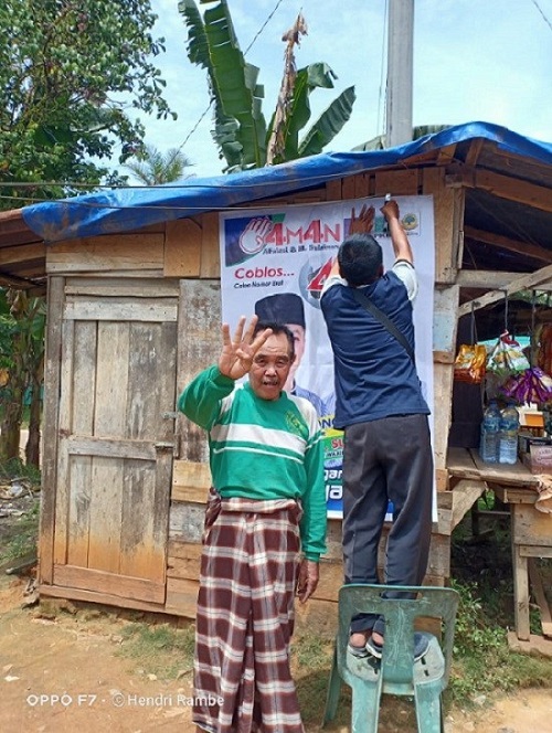 Masyarakat Boltrim Kec. Basira Berharap Pasangan “AMAN” Menang pada Pilkada Desember Mendatang