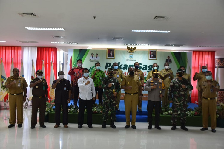 Pangdam XVIII/Kasuari Menghadiri Pekan Sagu Nusantara