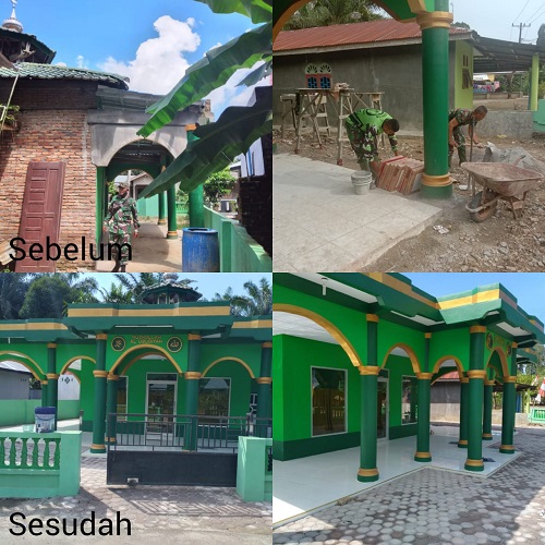 Rumah Allah SWT Al Ubudiyah Baru di Dusun 1 Kwala Gunung
