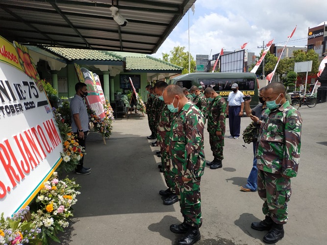 Sepuluh Anggota Kodim 0808/Blitar Dinyatakan Telah Sembuh dari Covid-19