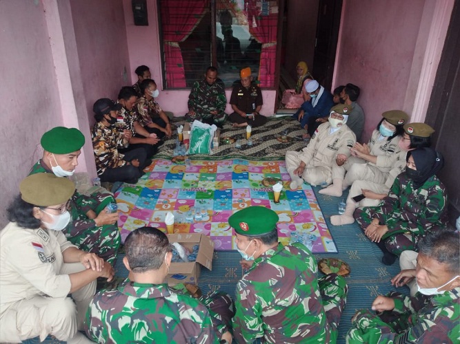 Kepedulian kepada para Veteran, (Pejuang) Kababinminvetcad Kolonel Inf Arie Tri Hedhianto Didoakan Sukses dalam Karir