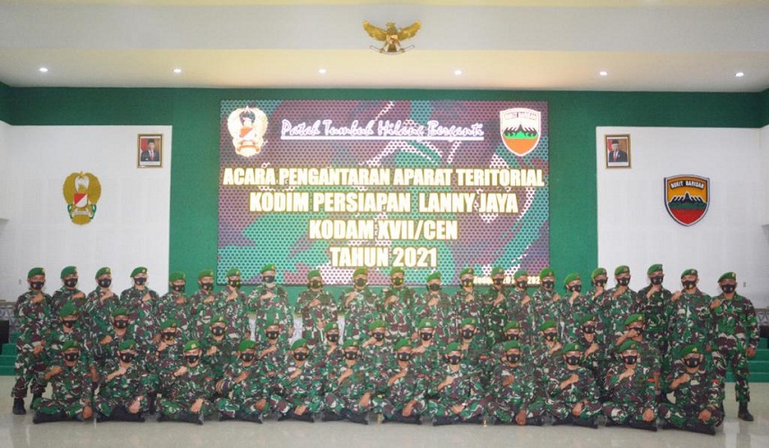 Perkuat Wilayah di Timur Indonesia, Pangdam I/BB Memberangkatkan Lagi Aparat Teritorial ke Papua