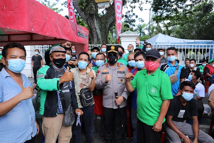 Sambut Hari Bhayangkara, Polda Sumut Telah Vaksinasi 72.506 orang dan 10.053 Over Kapasitas