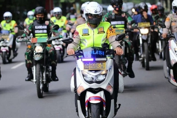 Di Masa PPKM Darurat, Polsekta Medan Kota Selalu Menjaga Kekondusifan Kamtibmas