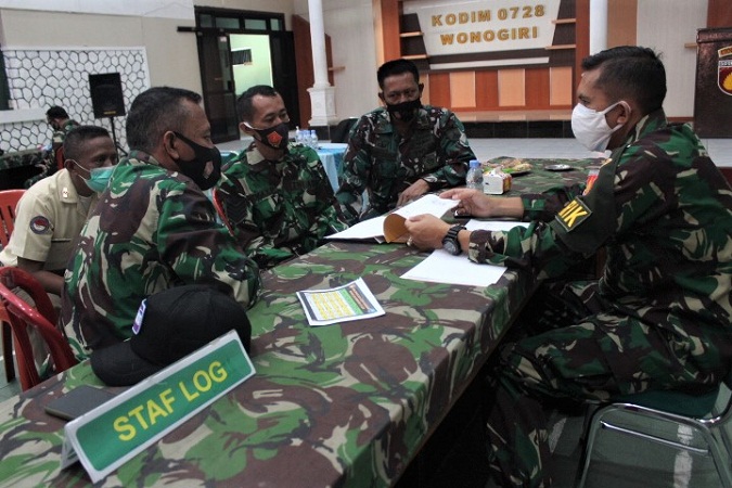 Ini Tujuan Tim Wasrik Itdam IV/Diponegoro Mengunjungi Kodim 0728/Wonogiri