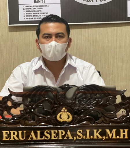 Kapolres Rokan Hilir Melalui Kasat Narkoba Membantah Tudingan Pemberitaan Adanya Rekayasa Terkait Penangkapan Pelaku Berinisial JF Siahaan