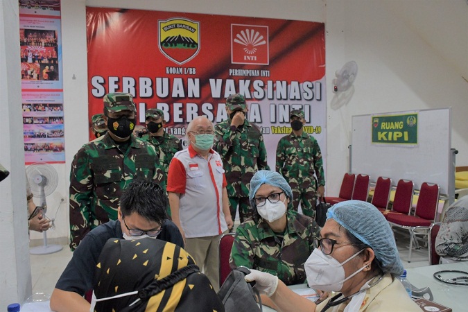 Kasdam I/BB Jangan Ragu untuk Vaksinasi karena Sudah Terbukti Aman, Ayo Daftar Sekarang Juga!!