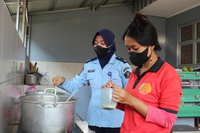 Narapidana Lapas Perempuan Kelas IIB Bengkulu Semakin Produktif di Tengah Masa Pandemi Covid-19