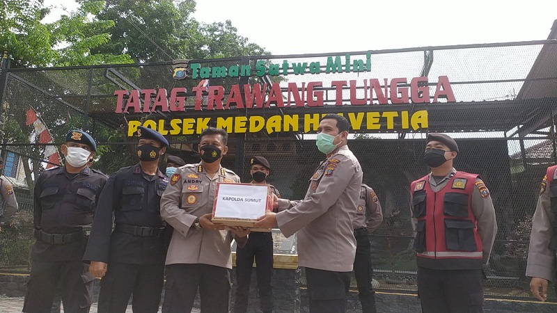 Peduli dengan Kesehatan Anggotanya, Kapolda Sumut Berikan Susu, Telur dan Vitamin di Jajaran Polrestabes Medan