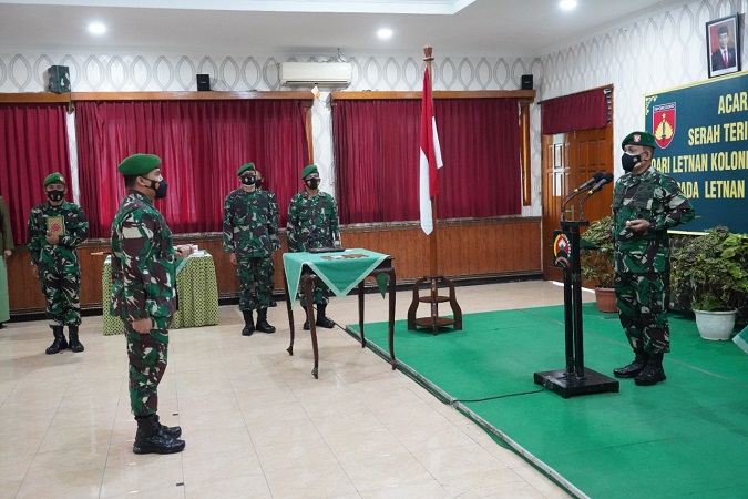 Pesan Danrem 071/Wijayakusuma kepada Dandim 0711/Pemalang yang Baru