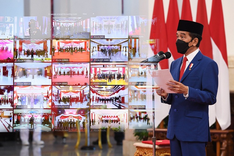 Presiden RI: Penggunaan Kewenangan Polri Harus Didukung dengan Perkembangan Teknologi Mutakhir