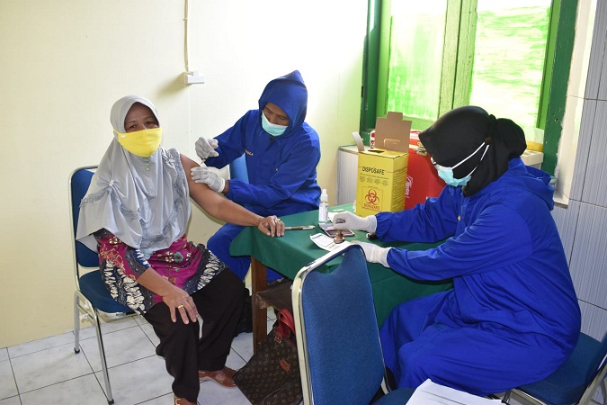 Vaksin Dosis Kedua Kodim Sragen Hari Ini Digelar di Dua Tempat