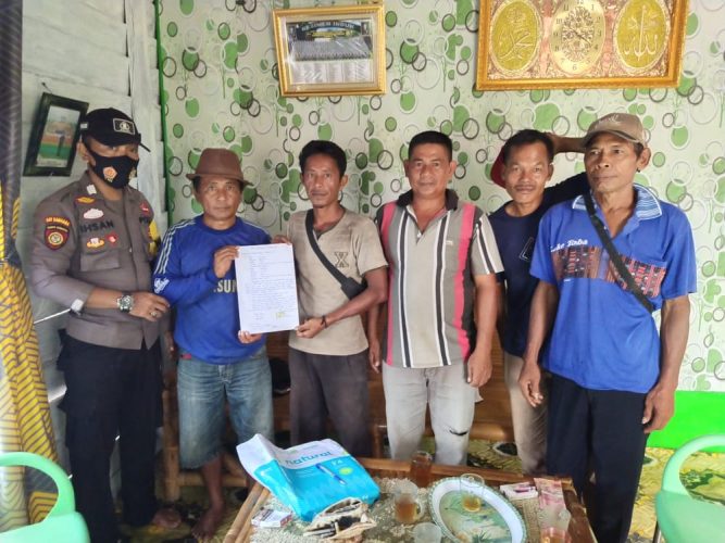 Kapolsek Panipahan Polres Rokan Hilir Laksanakan Kegiatan Program Prioritas Kapolri