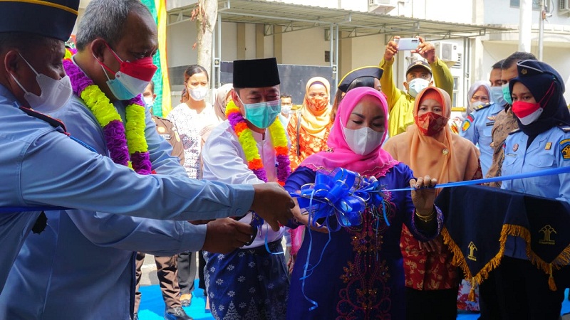 Bupati Rohil dan Kakanwil Kemenkumham Riau Meresmikan SAE LABAA
