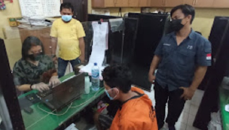 Diduga Kerap Lakukan Penipuan dan Penggelapan Driver Ojek Online, IAP Akhirnya Diciduk Polsek Medan Timur