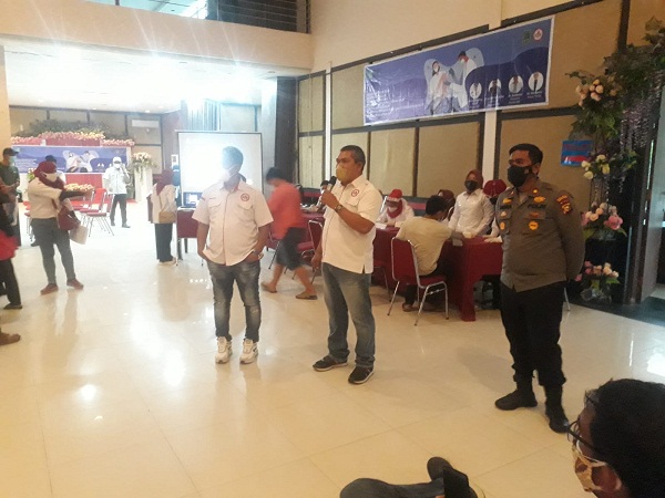 IDI se-Riau Menggelar Vaksinasi Covid-19 dalam Sambut Hut Riau ke-64 Tahun