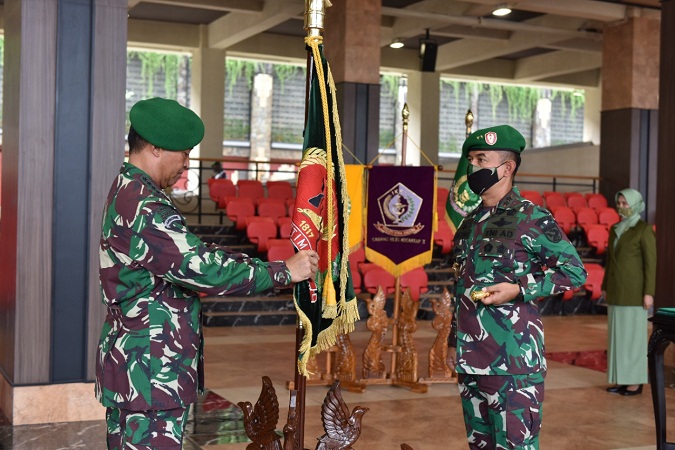 Kasad Memimpin Sertijab 4 Pejabat TNI AD dan Laporan Korps Kenaikan Pangkat 18 Pati TNI AD