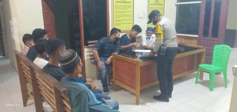 Melalui Problem Solving, Polsek Rimba Melintang Menyelesaikan Pengeroyokan Antar Warga