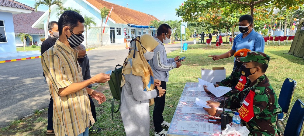 RSAU dr. Siswanto Lanud Smo Melaksanakan Kembali Vaksinasi Tahap Kedua