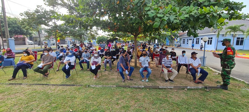 RSAU dr. Siswanto Lanud Smo Melanjutkan Serbuan Vaksinasi Tahap Kedua
