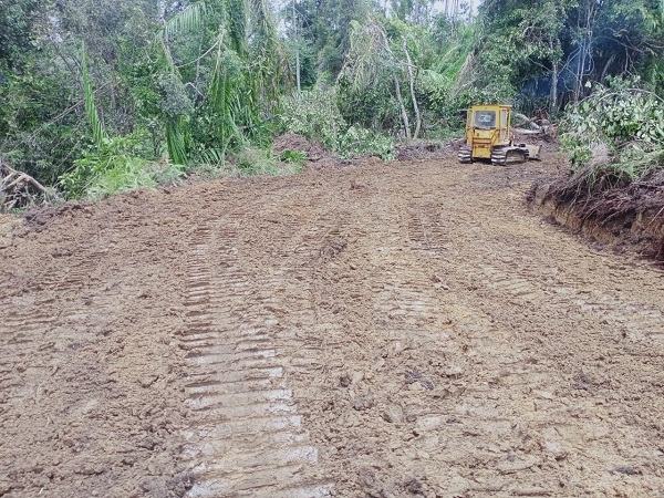 Dua Pekan TMMD 112 Kodim 0206/Dairi, Pembukaan Jalan Mencapai 72 %