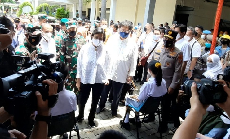 Airlangga Hartarto: Sekolah Tatap Muka Bisa Digelar Bila Murid dan Guru Sudah Divaksin