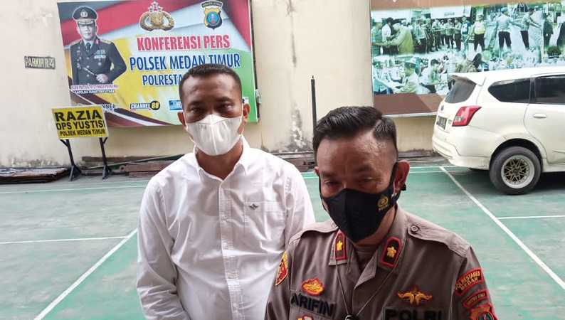 Aksi Heroik Kanit Reskrim Polsek Medan Timur, Amankan Oknum Driver Ojol Pejambret Pegawai BUMN