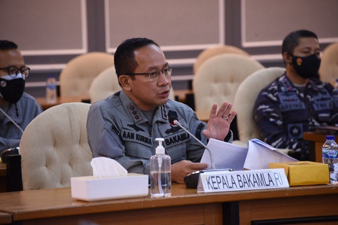 Bahas RUU Landas Kontinen, Bakamla RI Menghadiri RDP dengan Pansus