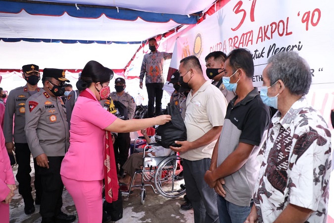 Kunker ke Nias, Kapolda Sumut Genjot Akselerasi Vaksinasi