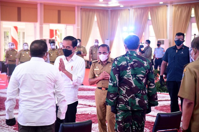 Presiden Jokowi Harapkan Vaksinasi di Sumut Bisa Lebih Merata