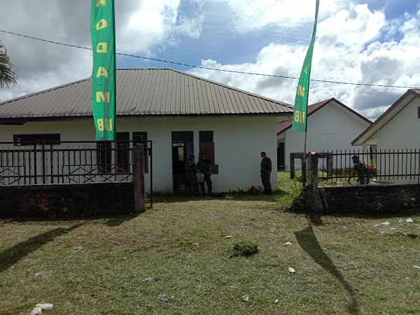SMP Negeri 1 Aornakan Dijadikan Posko TMMD 112 Kodim 0206/Dairi