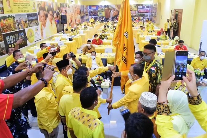 Sah!! Mahyaruddin Pimpin Golkar Tanjungbalai