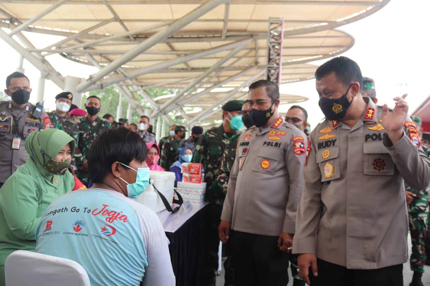 Alumni Akabri 89 Menggelar Vaksinasi dan Baksos di Provinsi Banten