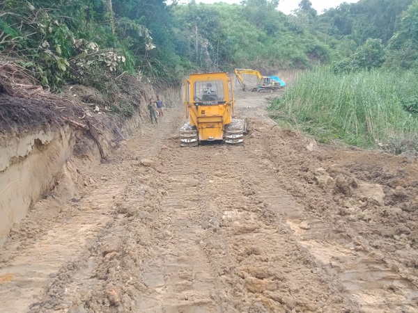 Dan SSK: Lewat Gotong Royong Program TMMD 112 Kodim 0206/Dairi Berjalan Lancar