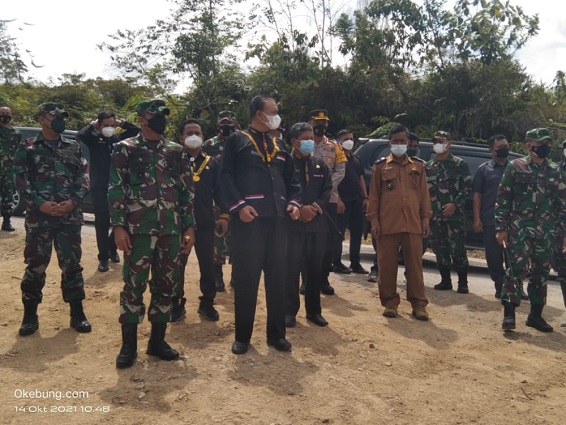 Danrem 023/KS : Jalan 8 Km yang Telah Dibangun Program TMMD Harap Dijaga dan Dirawat