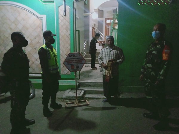 Hadang Jamaah Al Makmur Ingatkan Prokes