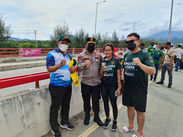 Kapolda Sumut Semangati Atlet Sumut untuk Raih Juara PON 2021