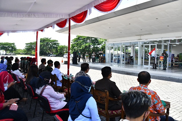 Korem 074/Warastratama Menggelar Pameran UMKM Dalam Rangka HUT ke-76 TNI