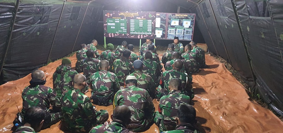 Prajurit YTP Raider 100/PS Kodam I/BB Yasinan dan Doa Bersama