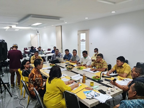 Bahas Pemantapan Seksi Perayaan Natal Partai Golkar, Maruli Siahaan Gelar Rapat Bersama Pengurus