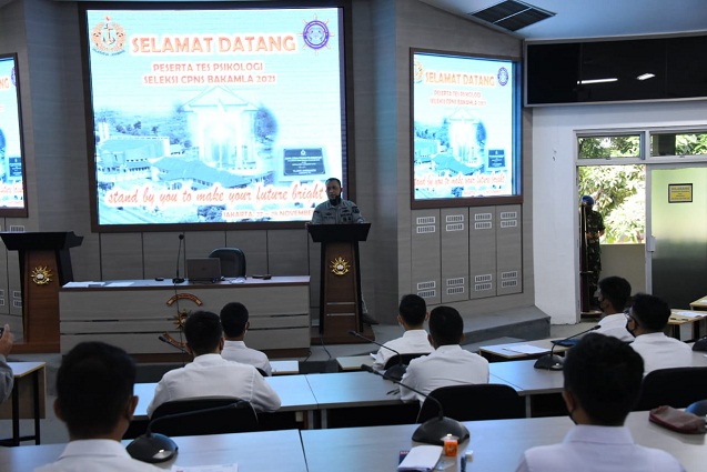 Bakamla RI Menggelar SKB Psikotes CASN 2021