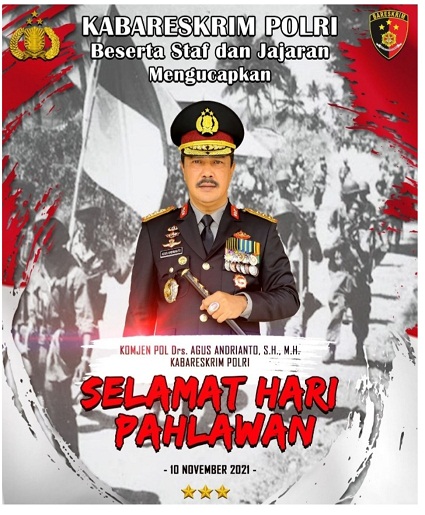 Kabareskrim Polri: Menghormati Petani dan Penyapu Jalan, Bentuk Penghormatan pada Pahlawan