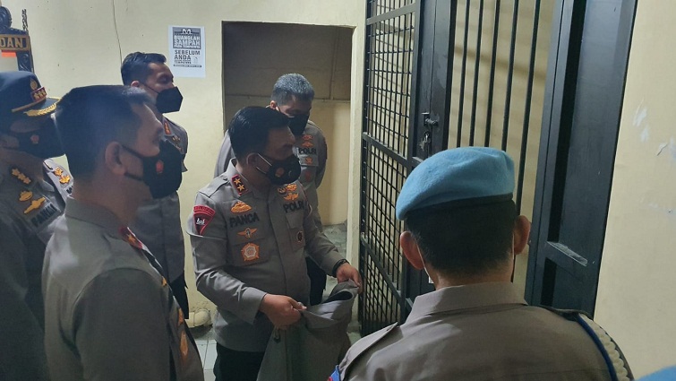 Kapolda Sumut Cek Polrestabes Memastikan Penanganan dan Proses Hukum kepada Oknum Anggota yang Memeras Pengendara