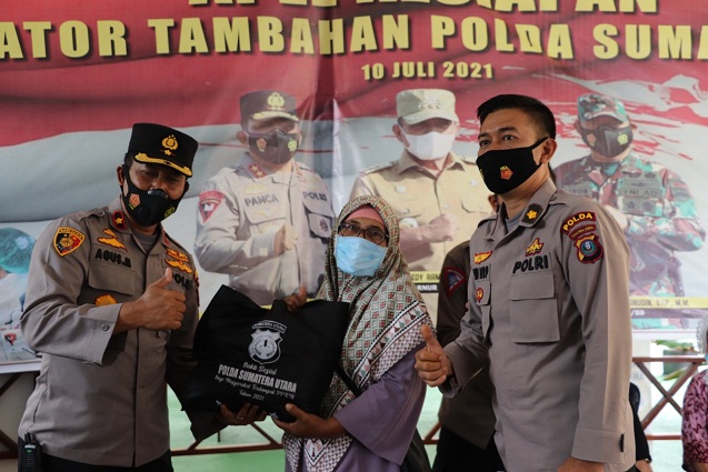 Maksimalkan Vaksinasi, Polres Madina Gelar Pelaksanaan Vaksin Saat Kunker Panglima TNI dan Kapolri